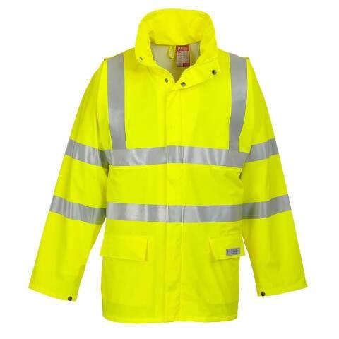 PORTWEST FR41 VESTE DE PLUIE HIVIS FR SEALTEX JAUNE - TAILLE 4XL