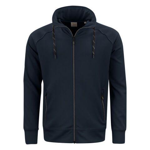 PRINTER JOG RSX SWEATSHIRT FULLZIP HEREN DARK NAVY - TAILLE S