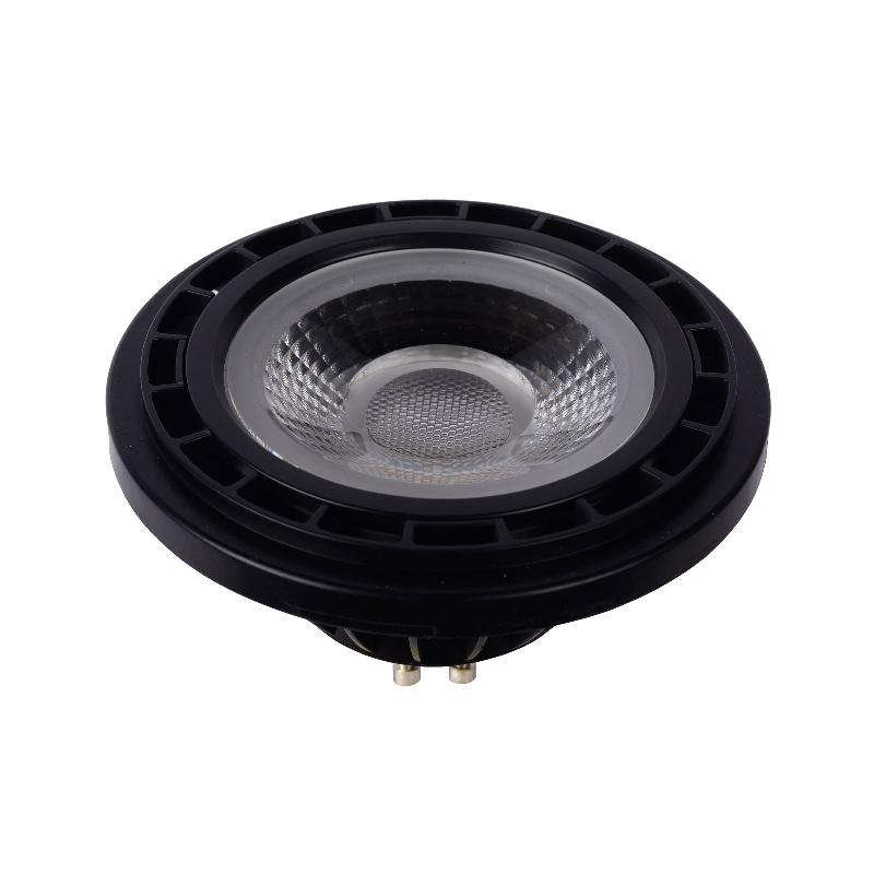 LUCIDE RÉFLECTEUR LED GU10 12W 3000K DIM TO WARM, NOIR