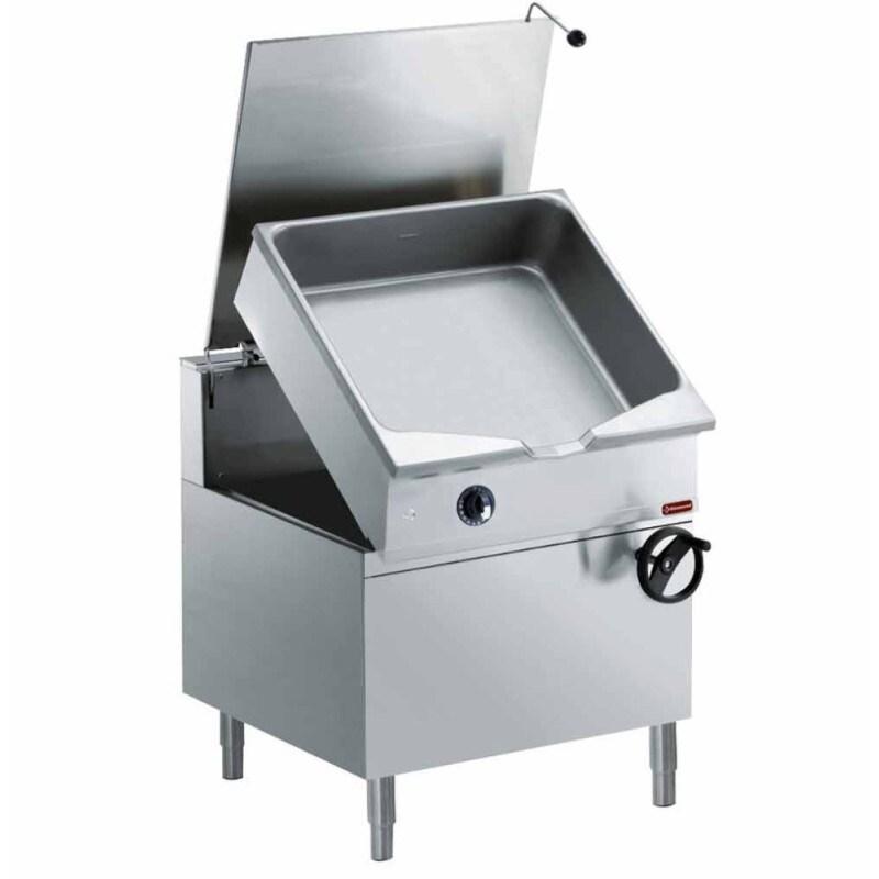 Sauteuse gaz basculante 100 lt sur meuble - Diamond - 0615402973755_0