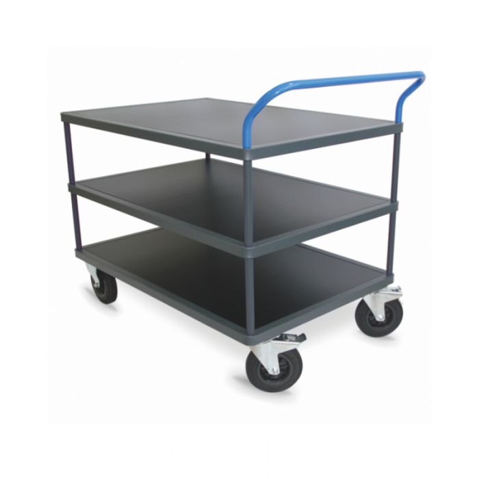 Servantes 3 plateaux Bois 500 Kg - PLANORGA - 8MSS33PBH2N716_0