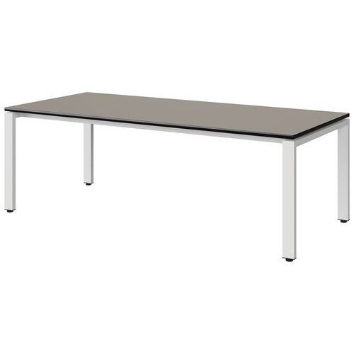 TABLE MALIBU 180X80 T3 SOUDÉ ST ANTIB GRIS U727/NO BLC 9016