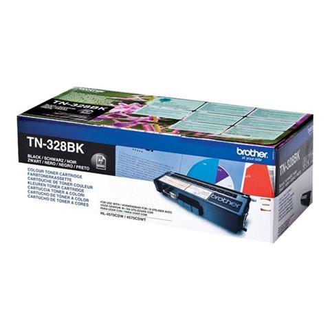 TONER BROTHER TN328 NOIR POUR IMPRIMANTE LASER - BROTHER