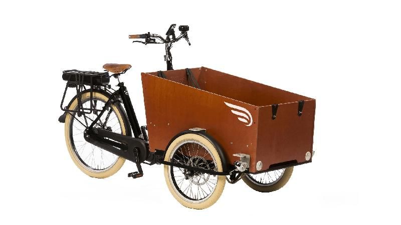 Triporteur électrique Bakfiets Confort Shimano E-Bike Systems - Grand coffre - 4 à 6 enfants_0