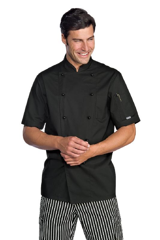 VESTE NOIRE CHEF DE CUISINE