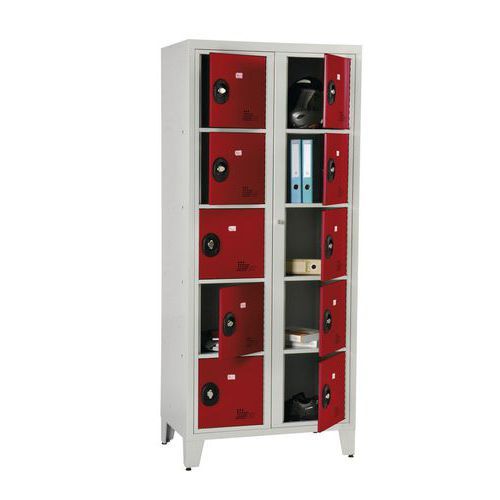 VESTIAIRE 5 CASES SUPERPOSÉES 2 COLONNES 3003 - ACIAL
