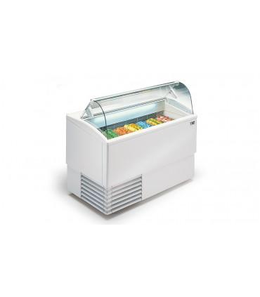 Vitrine à crèmes glacées froid statique pour chr, traiteurs, boulangeries, pâtisseries, marchands de glace et snacks -  isetta lx isa_0