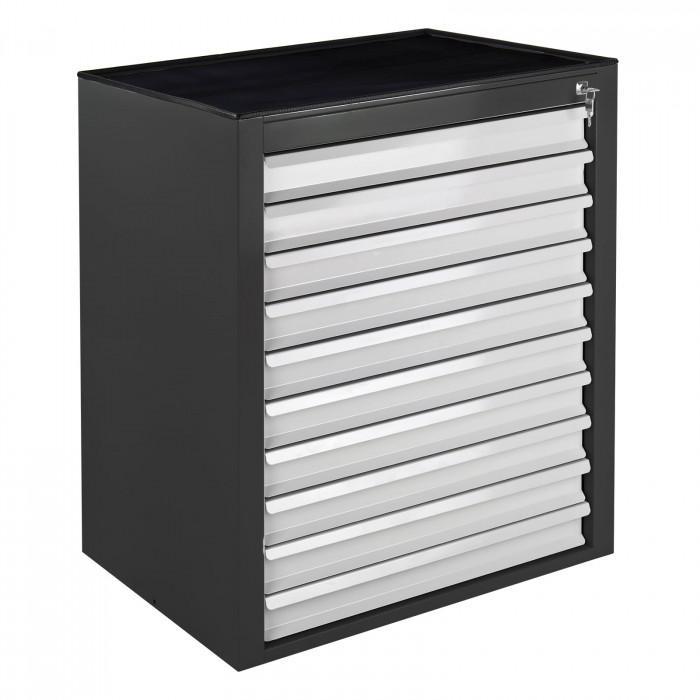 Armoire servante mammut 10 tiroirs - gris/anthracite_0