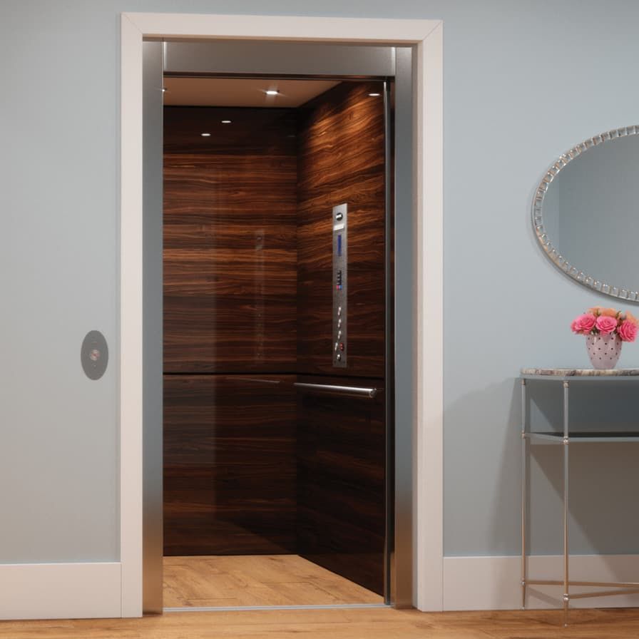 Ascenseur résidentiel Eclipse - Savaria - Capacité 340 à 450 kg - Jusqu'à 6 paliers avec options modulaires_0