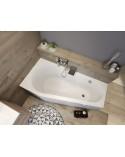 Baignoire d'angle Seattle 150 x 80 cm ou 160 x 80 cm_0