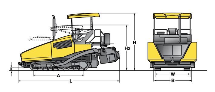 Bf 900 c  finisseur d'autoroute_0