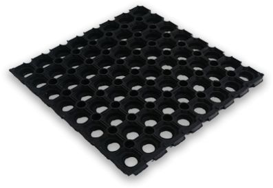 Caillebotis caoutchouc standard ou sur-mesure - antidérapants, drainants et résistants, disponibles en plusieurs dimensions_1