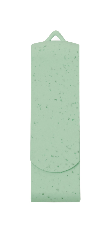 Clé USB Twist - 16 Go - USB 2.0 - Boîtier en plastique écologique en paille de blé - Livrée avec boîte en papier kraft_0