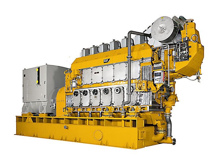 Cm46df en ligne groupes électrogènes industriel diesel - caterpillar - caracteristique nominale min max 5 290 kwe à 7 930 kwe_0