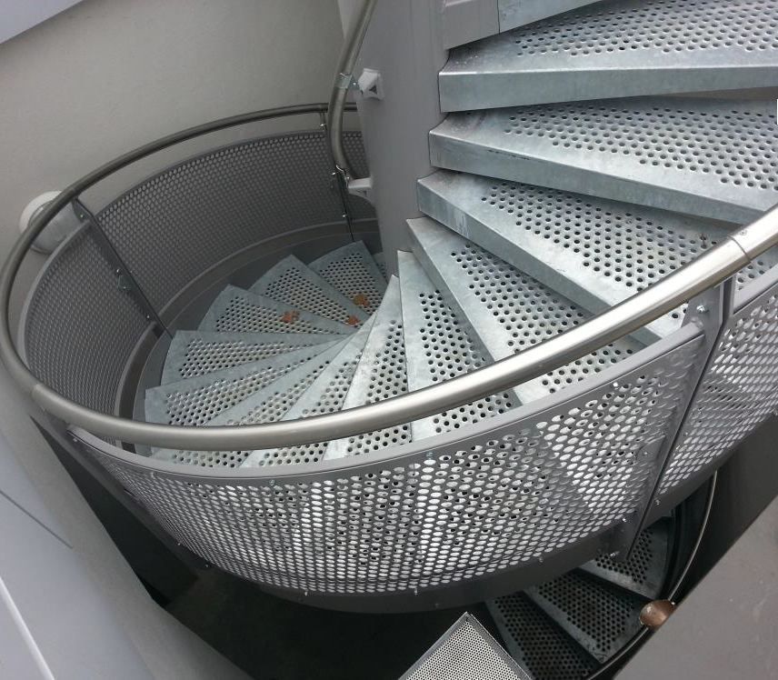 Escalier hélicoïdal ysotole - ysofer esca - passage 1up ou 2up_1