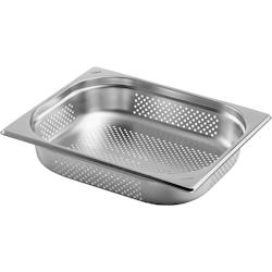 1 x SARO bac gastronorme inox perforé 1/2 GN 40 mm de profondeur - 73239300_0