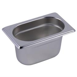 Gastro M Multiroir bac Gastro Inox GN 1/9 - H.100 mm - DESTOCKAGE - inox GR701_0