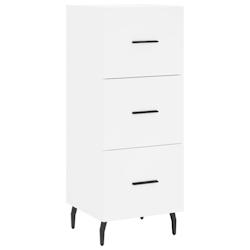 Helloshop26 - Buffet bahut commode armoire meuble de rangement organisateur cuisine salle de séjour salon 34,5 x 34 x 90 cm bois 02_0030268 - 3000209_0