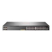 HPE Aruba Networking 2930F 24G PoE+ 4SFP+ Géré L3 Gigabit Ethernet (10/100/1000) Connexion Ethernet, supportant l'alimentation via ce port (PoE) 1U_0