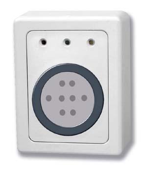 Lecteur de proximité - portée 8 cm - IP65 - 250 utilisateurs - 3 LEDs - Buzzer - Réf : LOPM_0