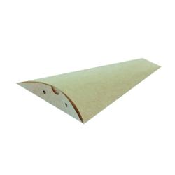 Packnwood FHC - 600Pcs - Boite à crêpe triangulaire carton kraft - marron en carton 210CRETRI_0