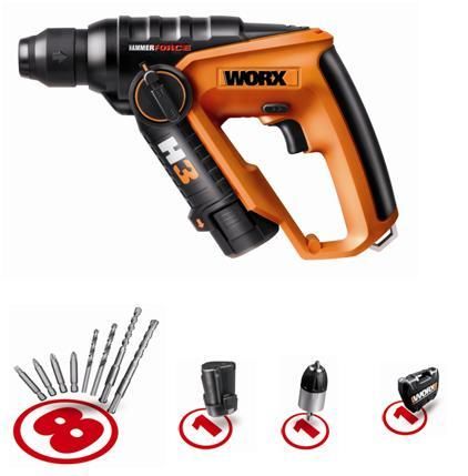 PERFORATEUR 12 V  WORX - WX382.3