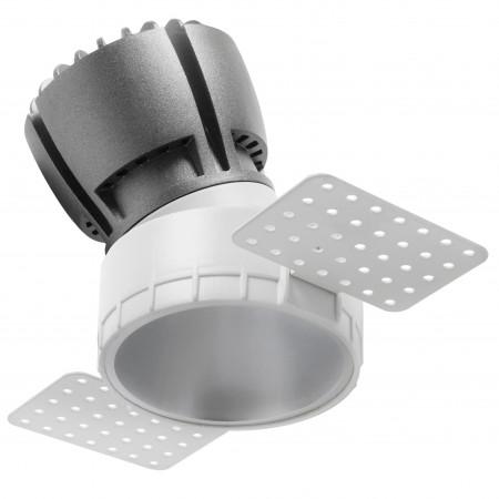 Plafonnier trimless NOK2T LED COB 12.80W 4000K blanc - Indeluz - IP20 - Ø78mm - 1460lm_0