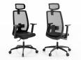 Siège de bureau SIRIUS avec appuie-tête - Kesiolt_0