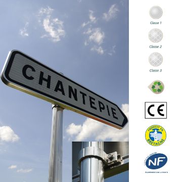 Signalisation directionnelle - Gamme Armen - Panneau en aluminium 15/10e - Certifié NF et CE_0