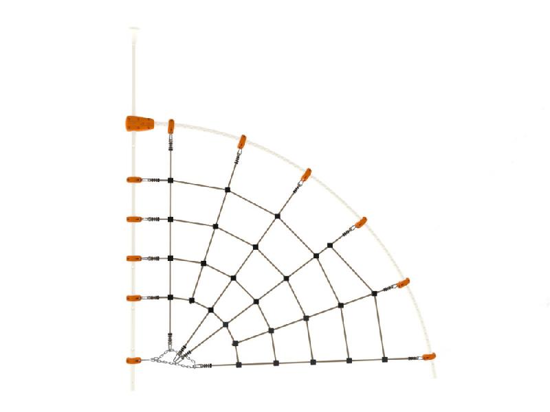 Toile d'araignée pour structure de jeux EVO - adaptée aux aires de jeux_0