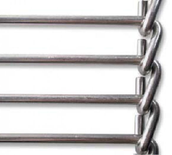 Type Vaucanson - bandes transporteuses métalliques Codina - largeur max 1 m - finition latérale bouclée_0