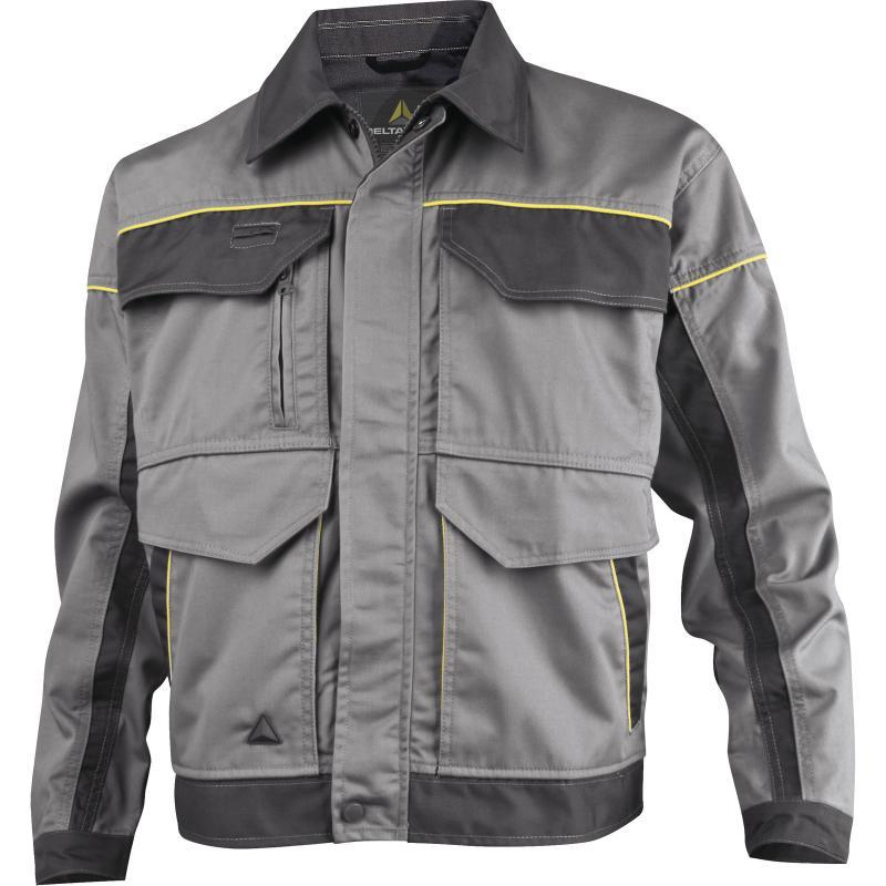 Veste de travail Mach2 Corporate - Polyester/Coton, 6 poches, bas ajustable - MCVES_0