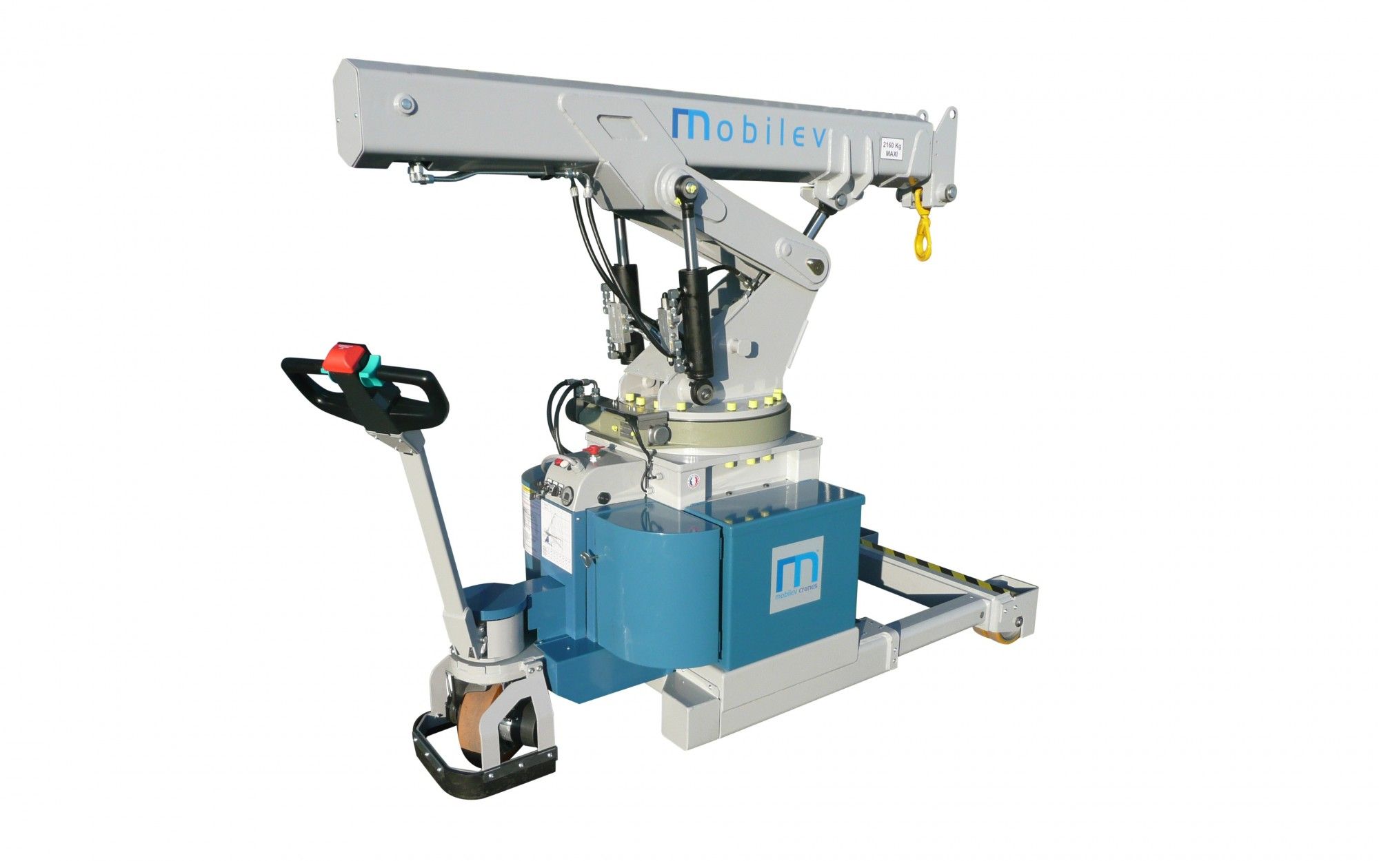 Mini-grue électrique 20MT 3x1 - Mobilev Cranes - 2160 kg - Compacte et performante_0