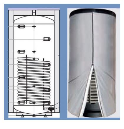 BALLON TAMPON ISOLE AVEC 1 ÉCHANGEUR SGB 1500 LITRES_0