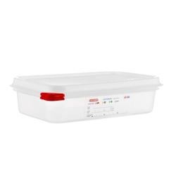 Bac alimentaire Araven Gastronorm GN 1/4 - 4,3 litres - 26,5 x 16,2 x 6,5 cm - transparent plastique polypropylène BM77573_0
