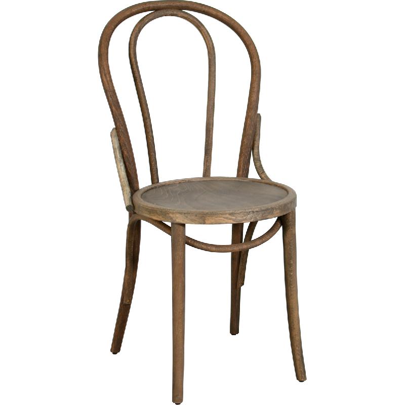 Chaise de restaurant BERSON - hêtre bois courbé - Référence 00600048NOIR_0