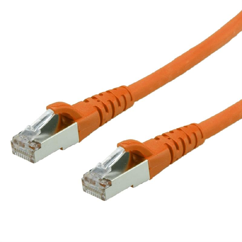 Cordon Cat.6A (Class EA) FTP AWG26, orange, 1 m_0