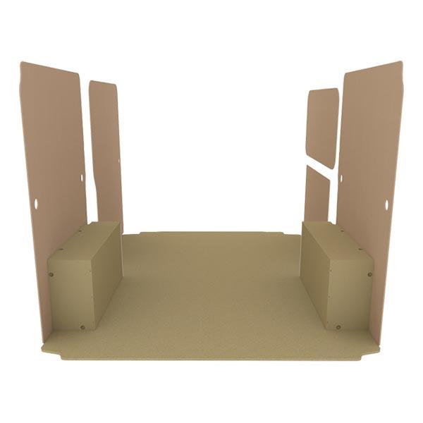Habillage bois natural K2 aggloméré + MDF / Portes arrière incluses_0