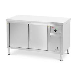 Helloshop26 - Armoire chauffante chauffe-assiette armoire maintien au chaud pour assiettes 140 x 70 x 85 cm 30 à 80 °c acier 14_0008212 - 3000220987_0