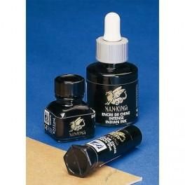 LEFRANC ET BOURGEOIS FLACON D'ENCRE DE CHINE 11ML NOIR NAN-KING