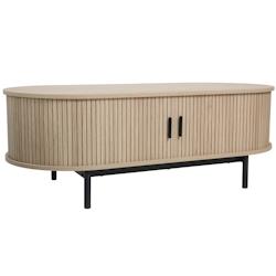 Oviala Business Table basse en MDF décor mélaminé beige - beige Bois massif 112334_0