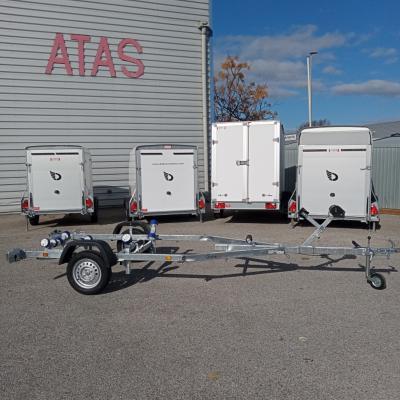 Remorque porte bateau 750 kg - CU 590 kg - GALAXY GE75 multi-rouleaux_0