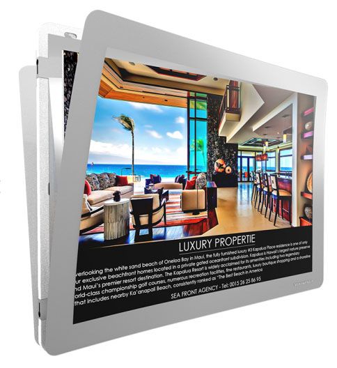 Porte affiche - LED hybride recto verso - _1