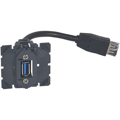 PRISE USB À PRÉ-CONNECTORISER POUR MULTIMÉDIA TYPE USB - LEGRAND
