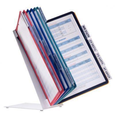 Pupitre de table Vario - 10 pochettes Sherpa format A4 - Durable 5570-00_0