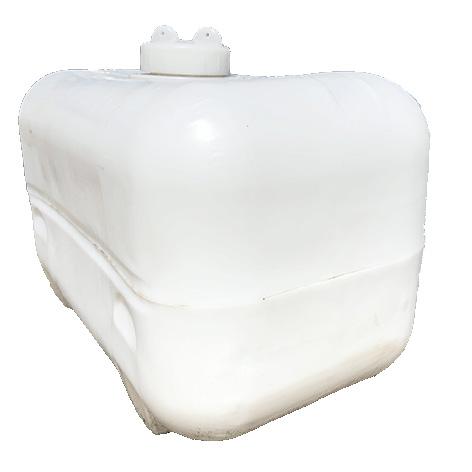 Réservoir polyéthylène alimentaire 450 litres - blanc_0