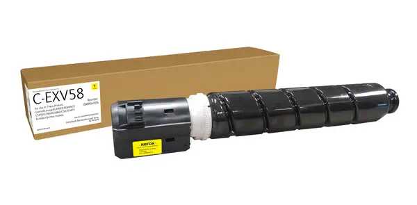 Toner remanufacturé Jaune Everyday¢ de Xerox compatible avec Canon C-EXV58 (3766C002AA), Capacité st_0