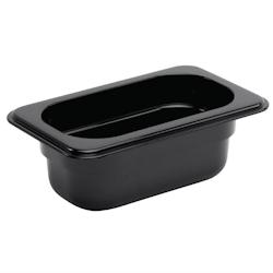 Vogue Récipient GN1/9 noir 65mm - noir matière synthétique U472_0