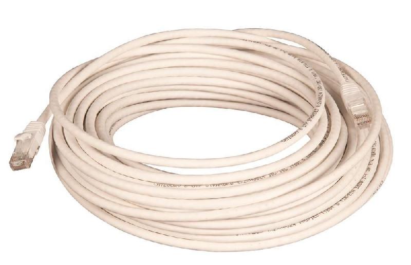 CAT6 U/UTP NETWORK CABLE 15M, WHITE, LSZH LANVIEW W125941409_0
