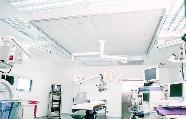 Épurateur d'air plafonnier pour salles d'opération type ula - plafond filtrant pour blocs operatoires_0